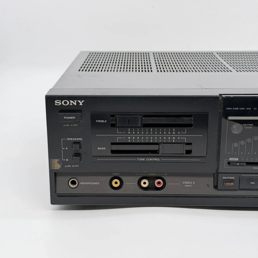 Sony TA-AX530 Integrated Stereo Amplifier AV Control Center Made in Japan Black